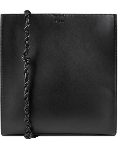 Jil Sander Tangle Medium Crossbody Bag - Black