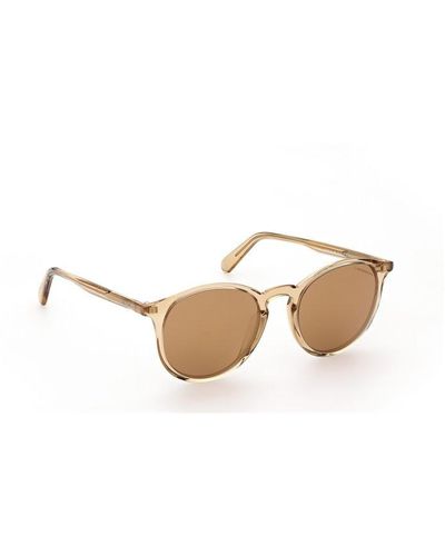 Moncler Violle Ml0213 26q Sunglasses - Natural