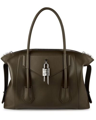 Givenchy Antigona Soft Lock Tote Bag - Black