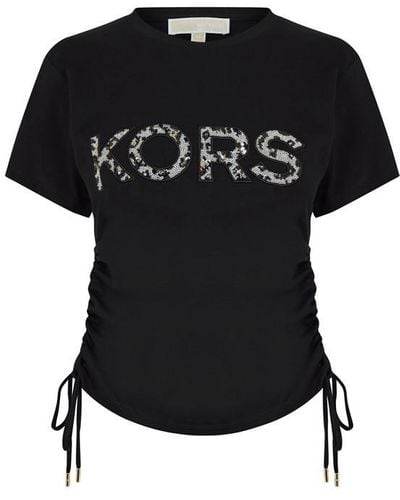 MICHAEL Michael Kors Sequin T-shirt - Black
