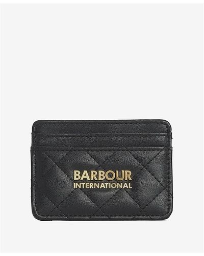 Barbour Card Holder - Black