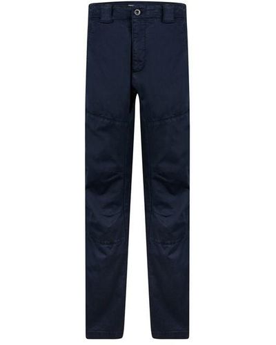 C.P. Company Cp Strtch Satn Trousers Sn99 - Blue