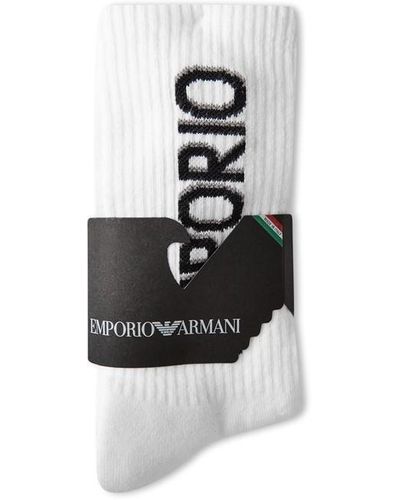 Emporio Armani Emporio 3pk Lin Sock Sn42 - Black