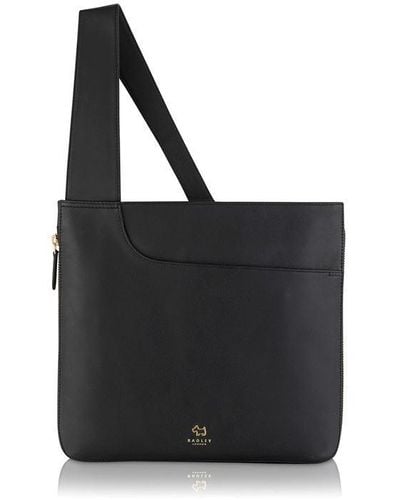 Radley Pocket Bag Large Zip Cross Body Bag - Black
