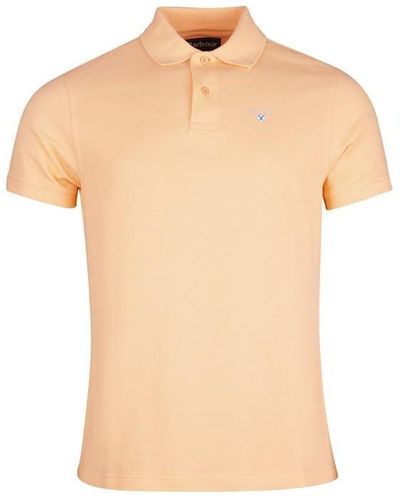 Barbour Sports Polo Shirt - Natural