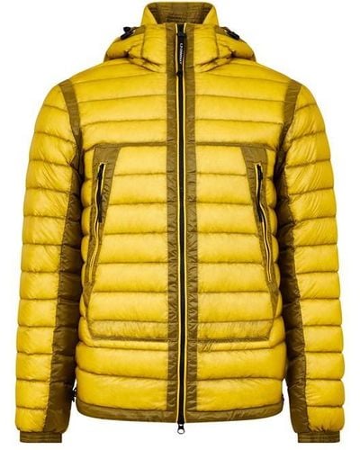 C.P. Company D.d Shell Hooded Jacket - Yellow