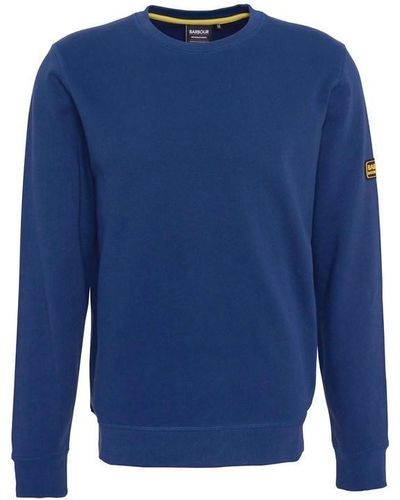 Barbour Racer Badge Sweatshirt - Blue