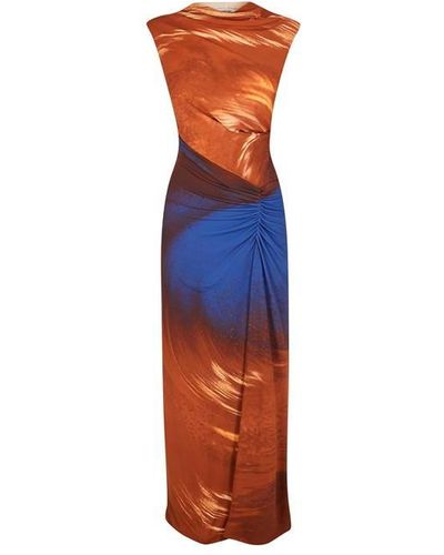 Jonathan Simkhai Acacia Maxi Dress - Blue