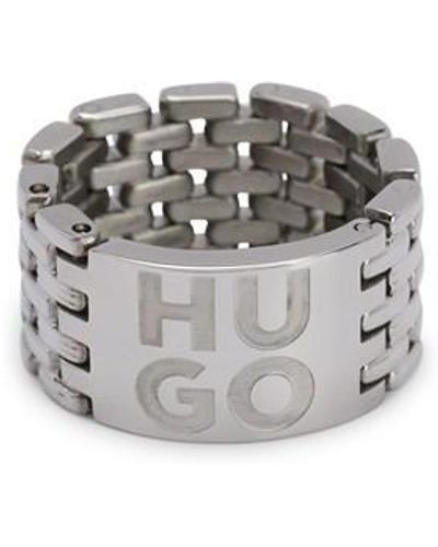 HUGO E-watch2-ring 10249275 01 - Metallic