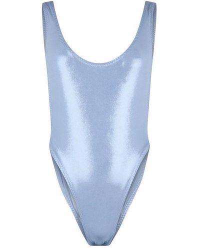 Norma Kamali Marissa Swimsuit - Blue