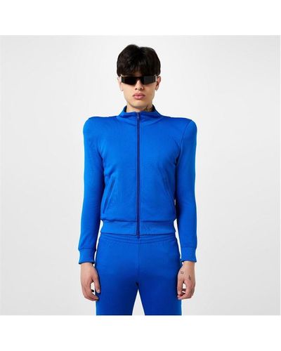 Balenciaga Bal Track Jacket Sn34 - Blue