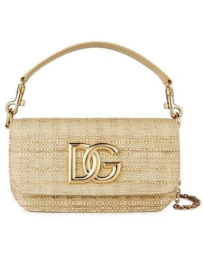 Dolce & Gabbana Dg Icon Logo Shldr Ld05 - Metallic