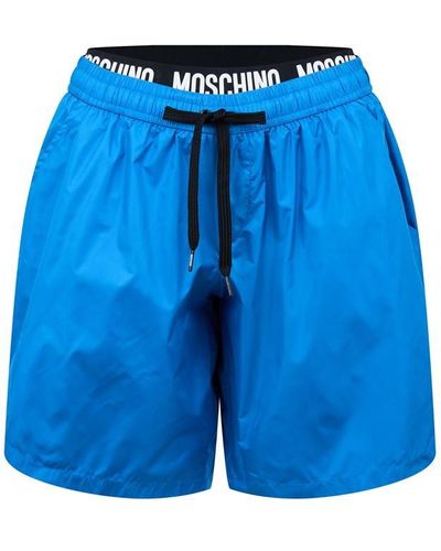 Moschino U Plng Swim Ld42 - Blue