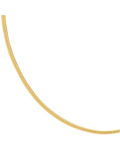 ASTRID AND MIYU Snake Chain Necklace - Metallic