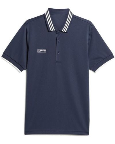 adidas Originals Spezial Short Sleeve Polo Shirt - Blue