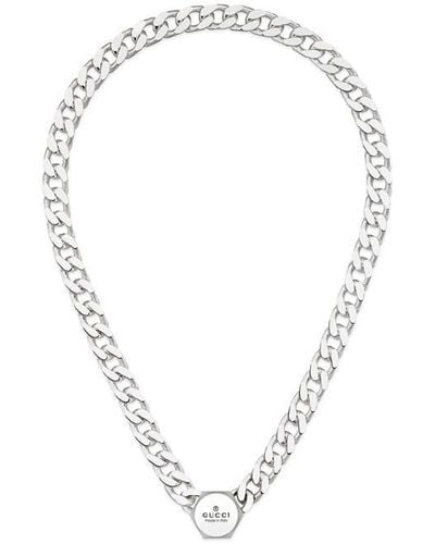 Gucci Trademark Necklace - Metallic