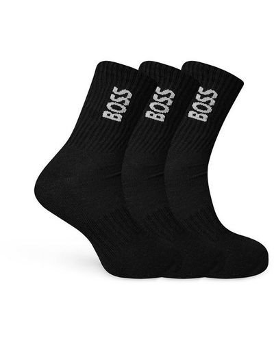 BOSS Crew Sock - Black