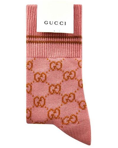 Gucci gg Cotton Blend Socks - Red