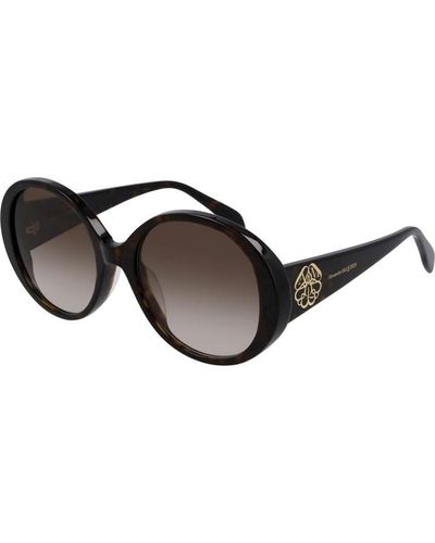 Alexander McQueen Sunglasses Am0285s - Black
