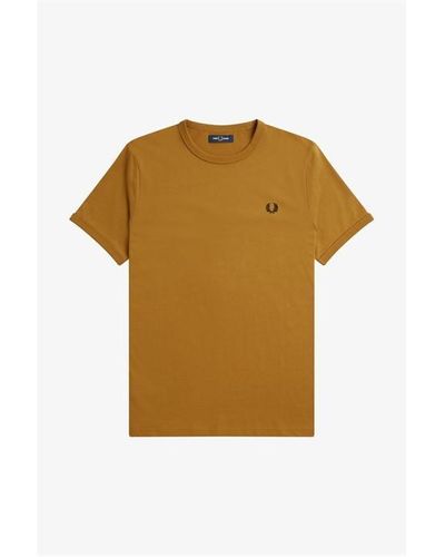 Fred Perry Ringer T-shirt - Metallic