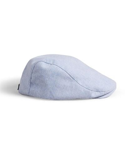 Ted Baker Ted Drakee Flat Cap Sn99 - Blue