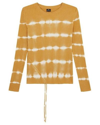 PS by Paul Smith Ps Knitted Crew Ld42 - Yellow