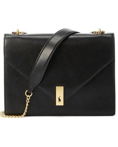 Polo Ralph Lauren Polo Id Envelope Chain Bag - Black