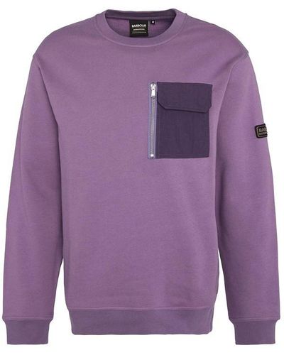 Barbour Counter Sweatshirt - Purple