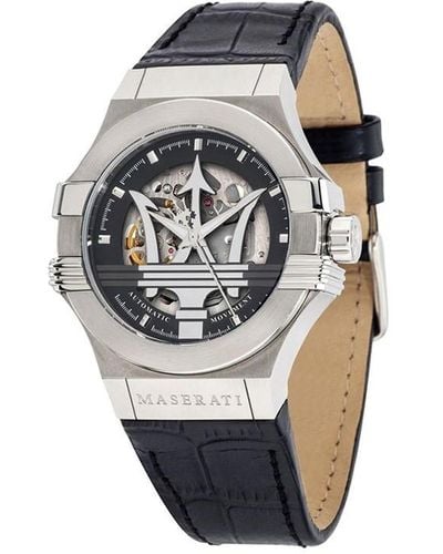 Maserati Stainless Steel Sports Analogue Automatic Watch - Metallic