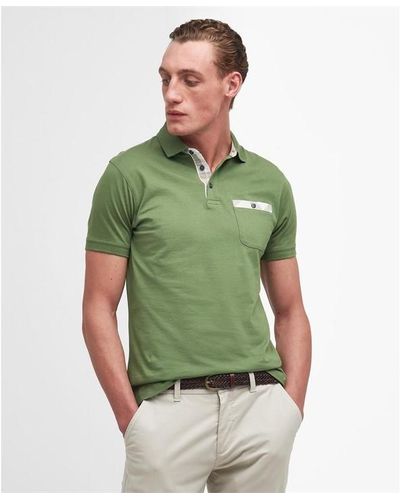 Barbour Hirstly Polo Shirt - Green