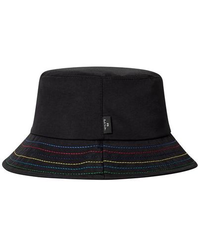 PS by Paul Smith Ps Stitch Bucket Hat Sn42 - Black