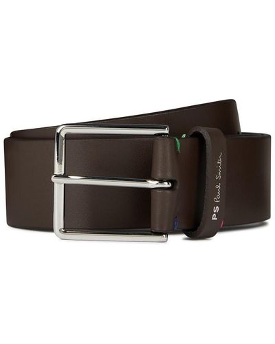 PS by Paul Smith Ps Smart Beltsmu Sn00 - Brown
