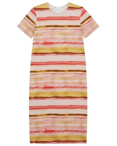 PS by Paul Smith Ps Scuba Dress Ld42 - Pink