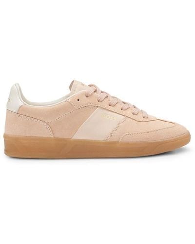 BOSS Brenta Court Trainers - Pink