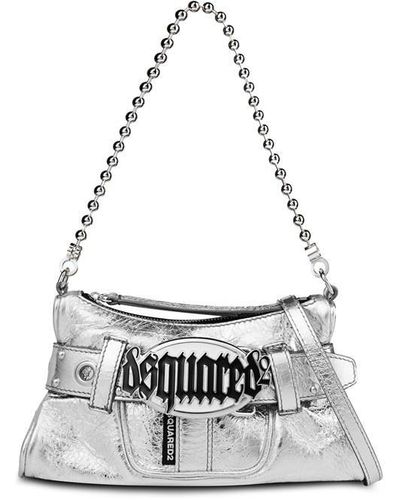 DSquared² Dsq Metail Goth Bag Ld42 - White