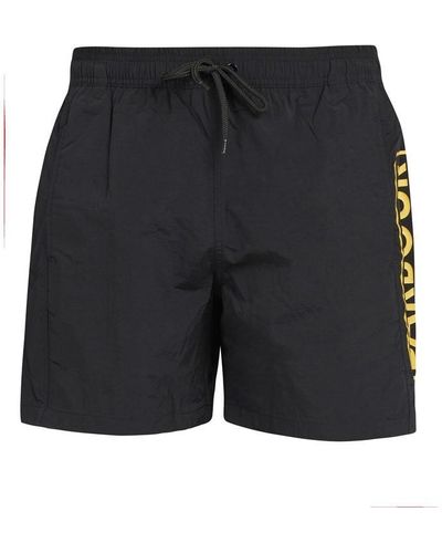 Barbour Large Logo Swim Shorts - Black