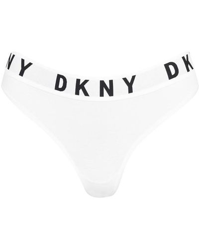 DKNY Cosy Bf Thong - White