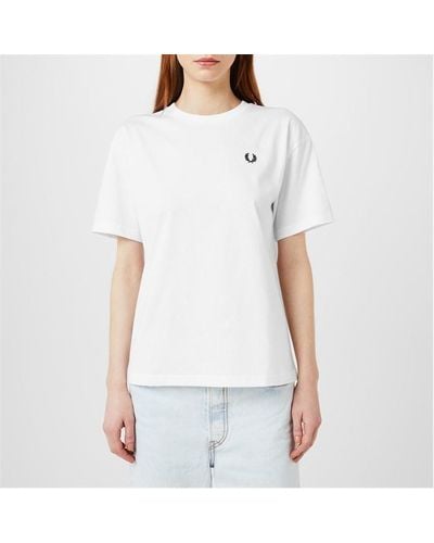 Fred Perry Fred Crew T Ld00 - White