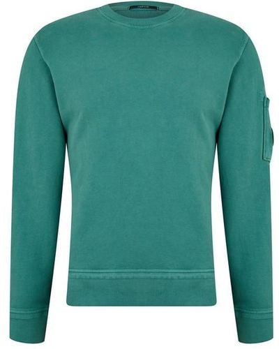 C.P. Company Cp Ctn Fl Sweatshirt Sn99 - Green