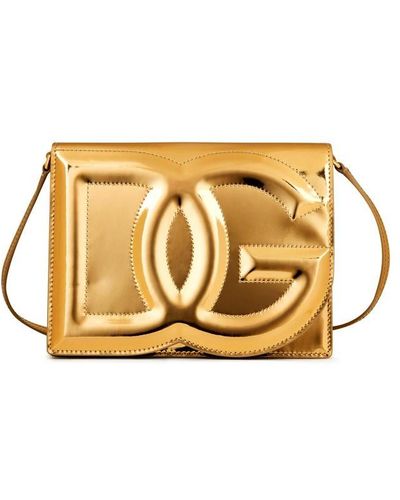 Dolce & Gabbana Dg Dg Logo Xbdy Ld34 - Metallic