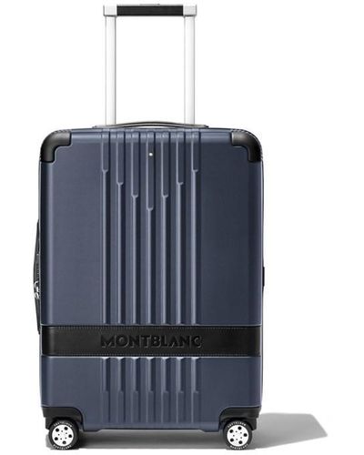 Montblanc Mb Cabin Suitcase Sn00 - Blue