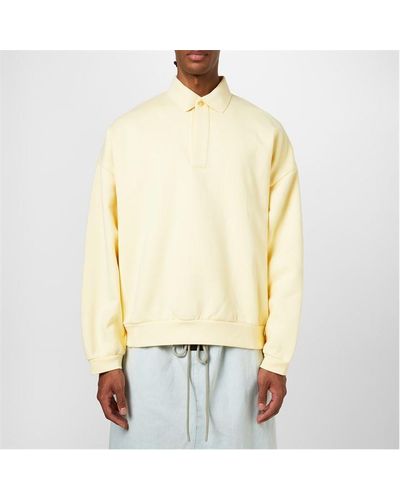 Fear Of God Fge Ls Polo Sn42 - Yellow