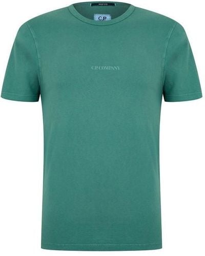 C.P. Company Cp Jsy Relax Fit Ts Sn99 - Green