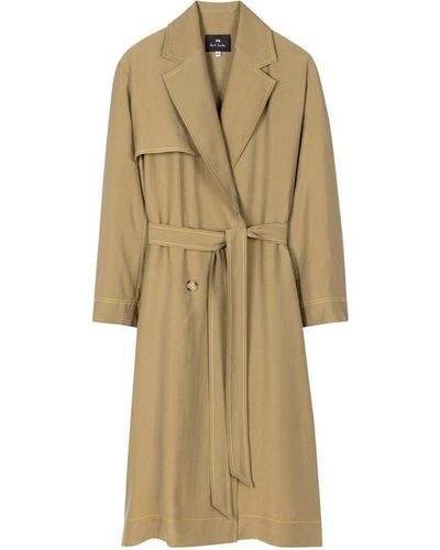 PS by Paul Smith Ps Trench Coats Ld42 - Natural