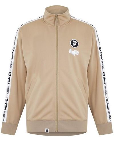 Aape Tape Track Top Sn32 - Natural