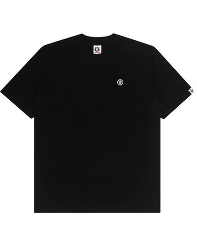 Aape Logo Patch T-shirt - Black