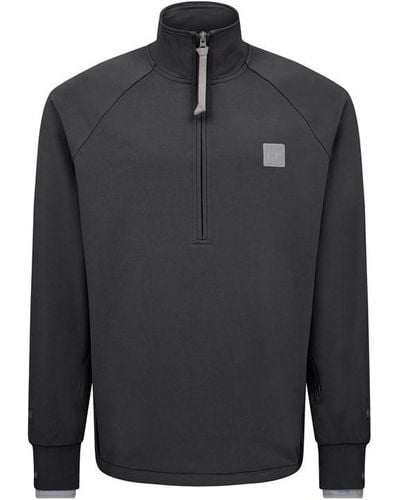 CP COMPANY METROPOLIS Stretch Fleece Sweatshirt - Black