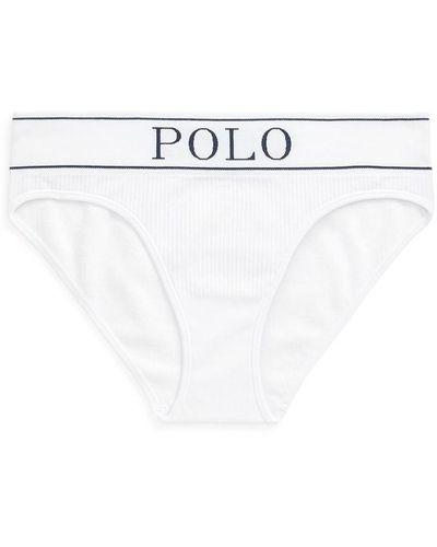 Polo Ralph Lauren Polo Rib Mini Brief - White