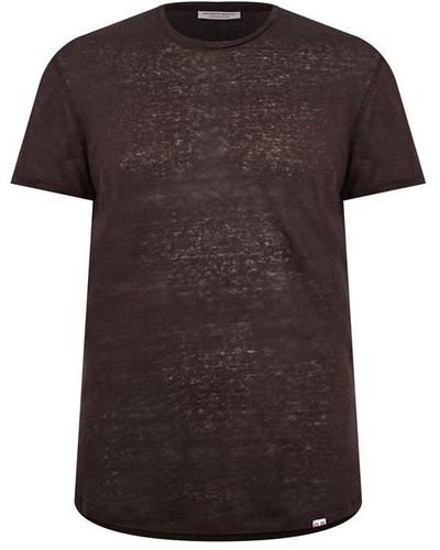 Orlebar Brown Ob-t Tailored Linen T-shirt - Brown