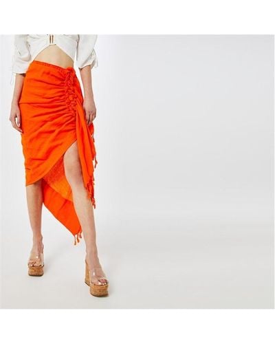 Just BEE Queen Tulum Skirt - Orange